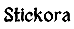 Stickora - logo